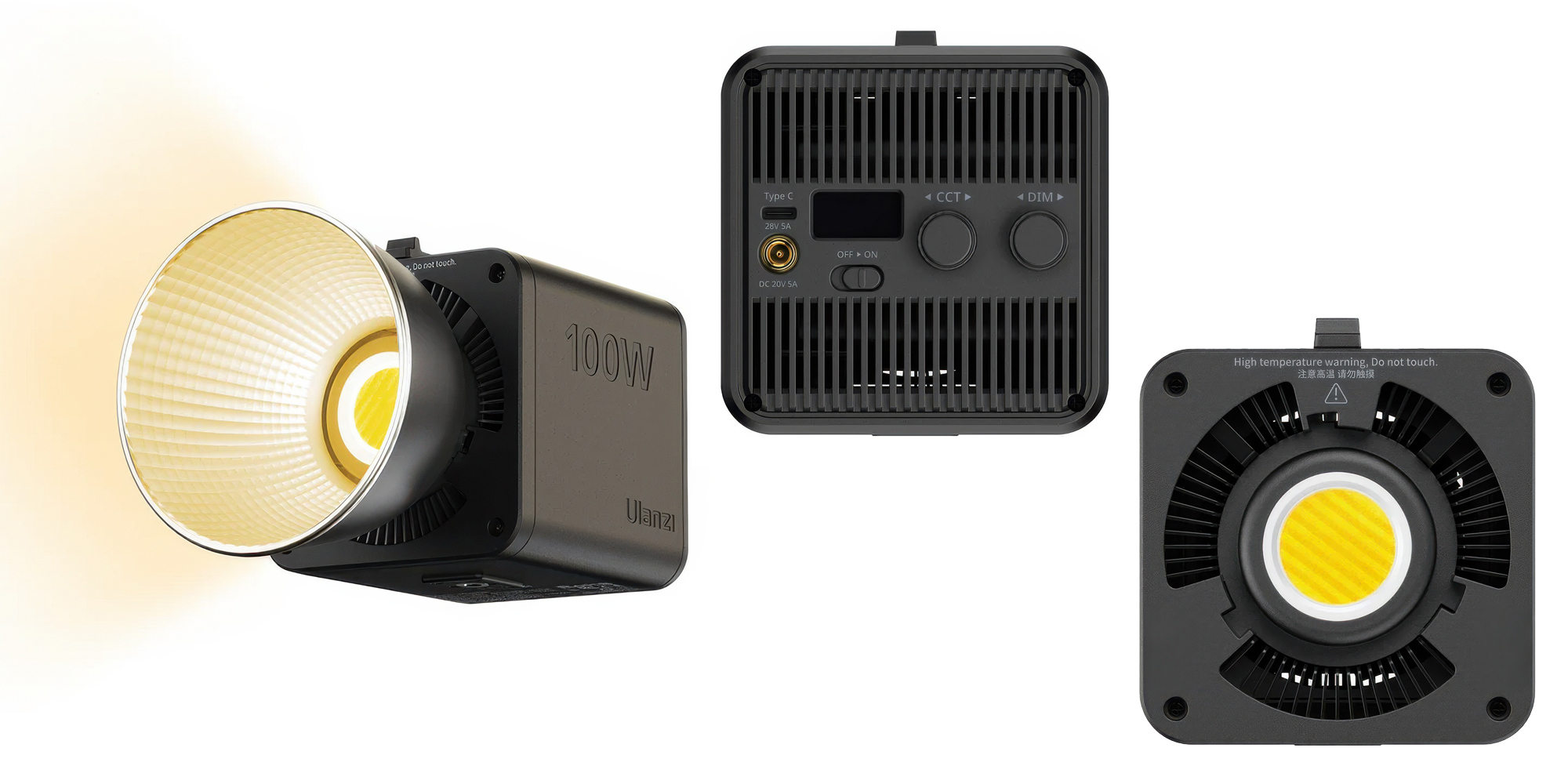 Lampa LED Ulanzi ML100 - WB (2700 K - 6500 K)